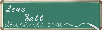 Lene Wall Visitenkarte